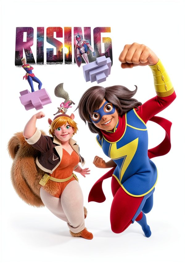 Marvel Rising Graphic Novel Kindle Edition for Ages 9-12 – 169 Pages-0