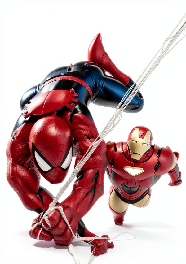 Marvel Iron Man & Spider-Man Adventure eBook Graphic Novel 94 Pages-0