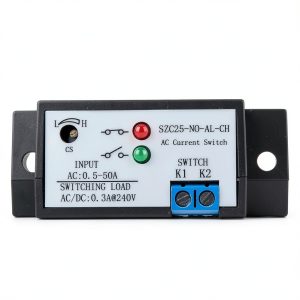 AC Current Sensing Switch FTVOGUE Self-Powered Adjustable NO 0.5-50A-0