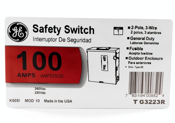 GE TG3223R N 100A 240V 3Ph NN3R Current Switch New Design-0