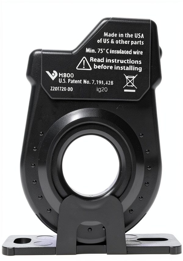 Current Switch Veris H800 Solid‑Core Fixed N.O. 2.8×2.3×1 in-0