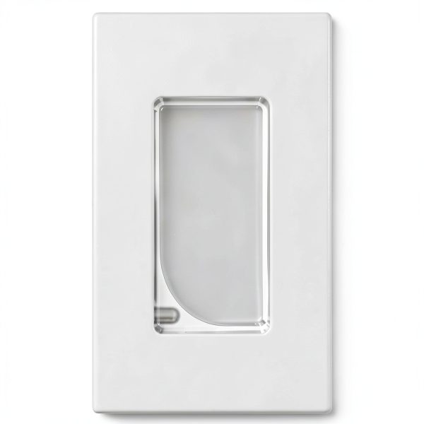 Leviton 6527-W WH DEC Full LED Guide Light Industrial Switch-0
