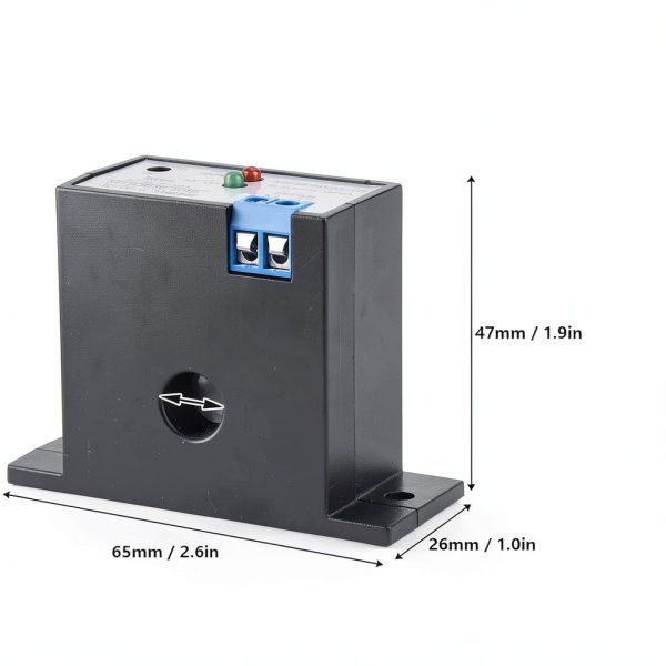 AC Current Sensing Switch FTVOGUE Self-Powered Adjustable NO 0.5-50A-2