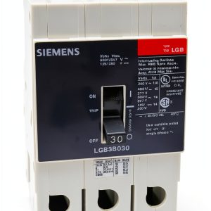SIEMENS LGB3B060B 60A 480V 3PP Current Switch - Wall Mount 3-Pole 60A-0