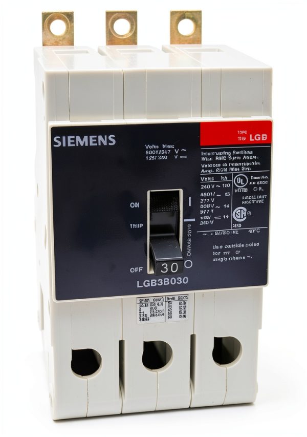 SIEMENS LGB3B060B 60A 480V 3PP Current Switch - Wall Mount 3-Pole 60A-0